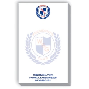 Scratch Pad With 50 Sheets, 3 1/16" X 5 3/8", White 50 Lb. Paper. Best Value Item