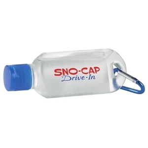 Clip-n-go - Alcohol-based Hand Sanitizer In Squeezable Bottle With Carabiner, 1.8 Oz