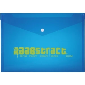 Protect-e-lope - Document Folder Fits 8.5" X 11" Paper With Snap Closure