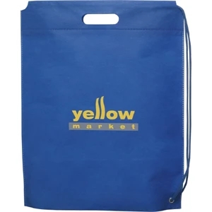 Pippen - Drawstring Cinch Backpack With Cut Out Carry Handles For Use As A Tote