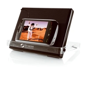 Brookstone (r) - Ultra-thin Travel Speaker With Abs Plastic Housing And Metal Grill