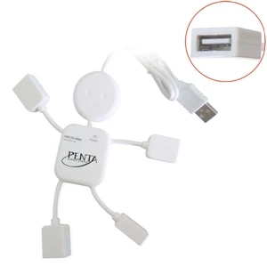 Hangman Hub; Stylish "hangman" (stick Figure) Design; (4) X Usb2.0 Ports