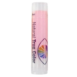 Z Collection (r) - Spf 15 Strawberry Lip Balm In Clear Tube With Pink Tint