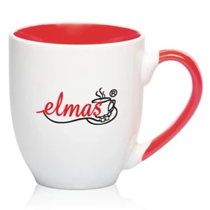 16 oz. Miami Two-tone Personalized Bistro Mug