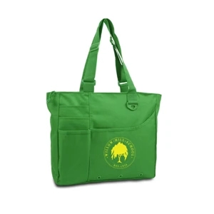 The Organizer Tote, 600 Denier Polyester, Made With 50% Recycled Material