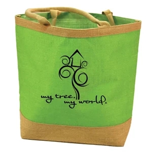 Market - The Jute Material Of This Bag Makes This A Stylish, Eco-friendly Choice