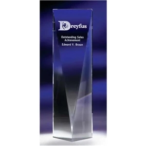Excelsior - Small - Optic Crystal Award Is Designed To Give Presence To Your Congratulatory Message