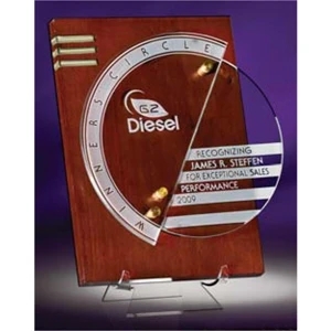 Circlescape - Award Plaque Represents High-style Design For Forward Thinking Organizations