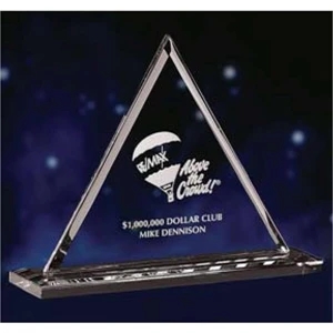 Small - Award Made Of Optic Crystal, An Excellent Choice For Elevating Your Presentation
