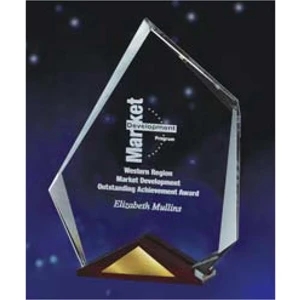 Summit (r) - Large - Award With A Solid Cherry Wood Base Are A Great Complement To Crystal