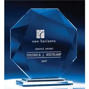 Octavia - Large - Optic Crystal Award With Base. Add An Olympic Theme To Your Next Presentation
