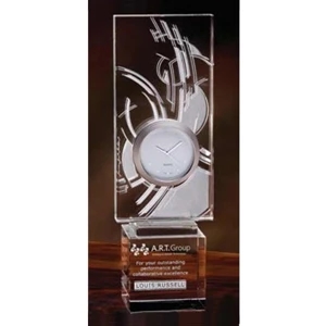 Star Time Frank Lloyd Wright (r) - Crystal Award Our Ancestors Used Star Clocks