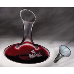 Renata - Decanter Features A Wide Bottom For Faster Aeration And An Elliptical Mouth. 43 Oz