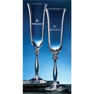Angela - Add Flare To The Occasion With These Graceful Set/2 7 Oz. Flutes