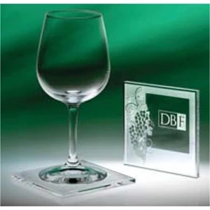 Abella - Individually Boxed Wine Coasters That Feature Our Etched Grape Design