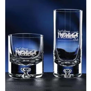 Scandia - Set Of 2 - 15 Oz On The Rock Glass Crafted Of Mouth-blown Crystal By Hand-picked Artisans