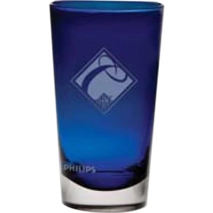 Danube Subtle Impressions - Set Of 4 - Iced Tea Glass Features Your Recipient's Monogram And Your Logo