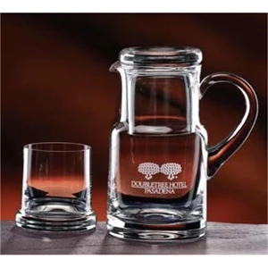 Executive - Each Mouth-blown Water Set Consists Of One 28 Oz Pitcher And An 8 Oz Tumbler