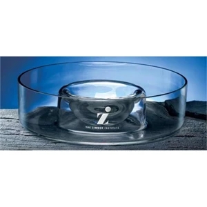 Chip & Dip - Hand-blown And Very Heavy, This Bowl Boasts A Large Capacity