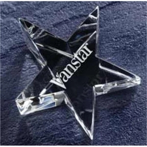 It's Crystal Clear, Our Optic Star Paperweight Has True Stellar Qualities