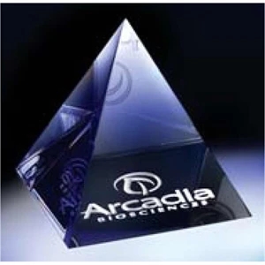 Optic Crystal Pyramid Paperweight Is The Perfect Medium For Paying Homage