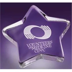 This Hefty Paperweight Made Of Glass Will Surely Brighten The Work Environment