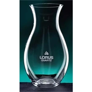 Erika - Fresh-cut Flowers Will Look Better Yet In This Attractive Vase. 10" H X 5.5" Dia