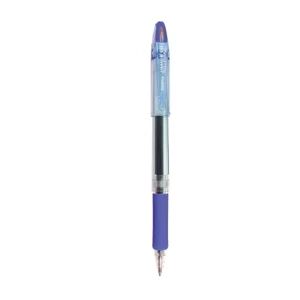 Zebra Jimnie (r) - Blue - Capped Roller Gel Ink Pen With Translucent Plastic Barrel