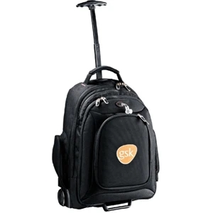 Neotec (r) - Rolling Computer Backpack, 2064 Denier Dobby Nylon, Neoprene And Polycanvas