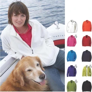 Gambela - Blank - Women's Microfleece Full Zip Jacket With Drawcord And Toggle At Waist