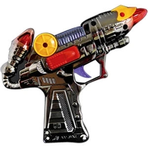 Small Toy Gun With Flashing Led Lights, Sound Effects, And Custom Imprint; 60 Days