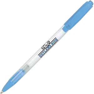 Sport Retractable - Frosted White - Medium Point Tungsten Carbide Ballpoint Pen With Nonrefillable Ink