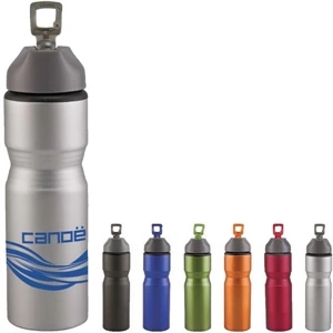 Excursion28 - Catalog 5-7 Day Production - Aluminum Sports Bottle With Unique Textured Matte Finish, 28 Oz