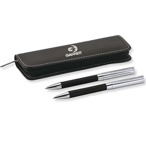 Premier - Catalog 5-7 Day Production - Executive Pen And Pencil Gift Set In Leatherette Case
