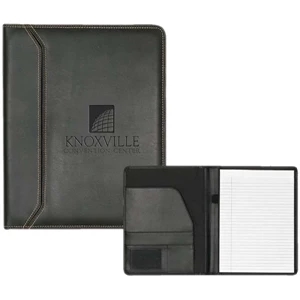 Sofisticate - Catalog 5-7 Day Production - Leather-grain Polyurethane Portfolio With Built-in Pocket On Front Side