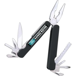 Catalog 5-7 Day Production - 12 Function Multi-tool With Handy Black Carrying Pouch