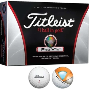 Pro V1x (tm) Titleist (r) - Catalog 3 Day Production - Golf Ball With High Velocity Dual Core Construction