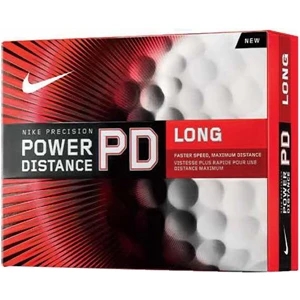 Nike (r) Power Distance Long - Catalog 3 Day Production - Golf Ball With High Velocity Core And Dimple Pattern Design