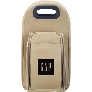 Wine Tote Picnic Set. Includes Glasses, Napkins, Corkscrew, And Wine Stopper