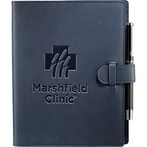 Journalbooks (r) Dovana (tm) Pedova (tm) - Italian Ultrahyde Journal With Elastic Pen Loop. Tab And Loop Closure