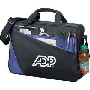Angle - Computer Briefcase Made Of 600d Polycanvas And Ripstop Nylon. Holds 15" Laptop