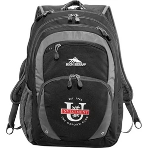 High Sierra (r) Overtime Fly-by - Computer Backpack. Mesh Computer Viewing Window Keeps Your Computer In Full View