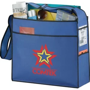 Class Act - Tote Bag With Open Main Compartment With Supportive Bottom Board