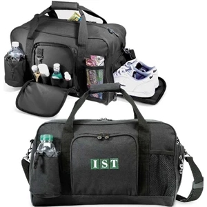 Marathoner - Polyester Duffel Bag With Top Zipper Closure Main Compartment