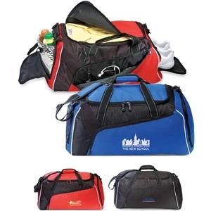 Falcon - Duffel Bag Made Of 600 Denier Polyester/420 Denier Dobby, 24"w X 10.5"h X 11"d