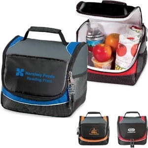 Frost - Insulated 9 Can Cooler Bag With Zippered Closure And Mesh Pocket For Water Bottles
