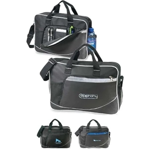 Cache Messenger - Economical Business Case With Interior Organizer. Closeout