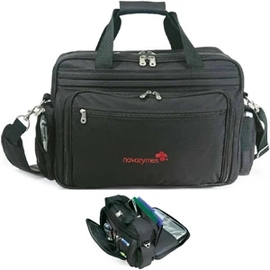 Ceo - Briefcase With Accordion File Section And Front Organizer. Checkpoint Friendly