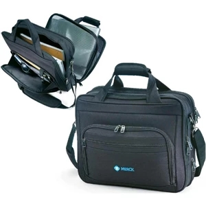 Passage - Briefcase Made Of 1680 And 600 Denier Polyester. Holds A 17" Laptop. Closeout!