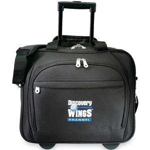 Embassy Plus - Rolling Briefcase With Padded Laptop Sleeve And Rear Accordion File Section